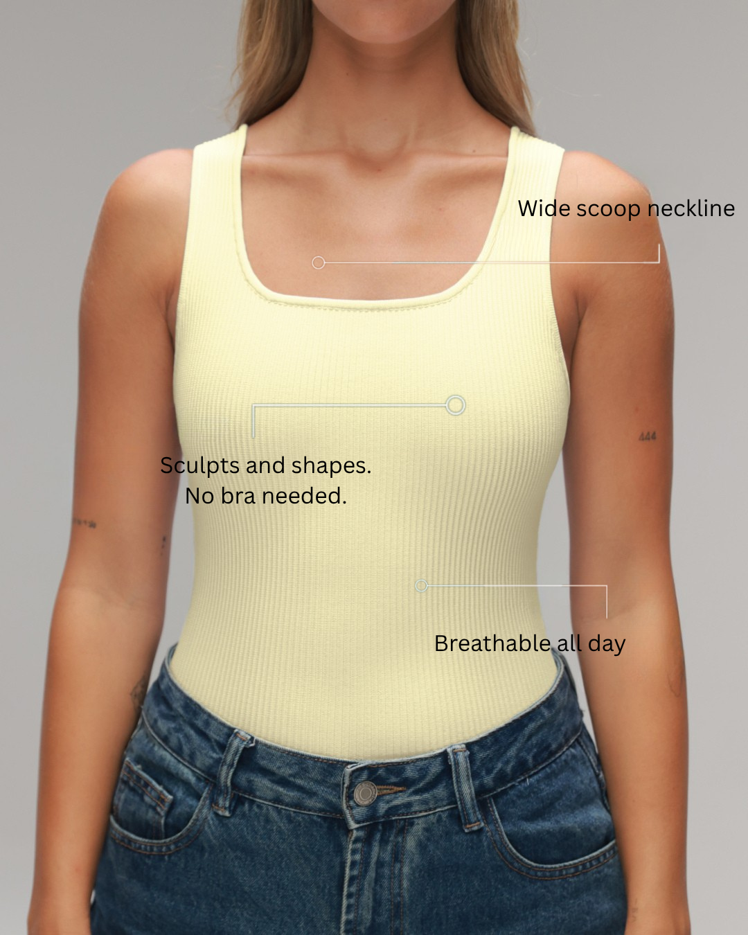 Tank Top in Amalfi Lemon Pie, photo 3