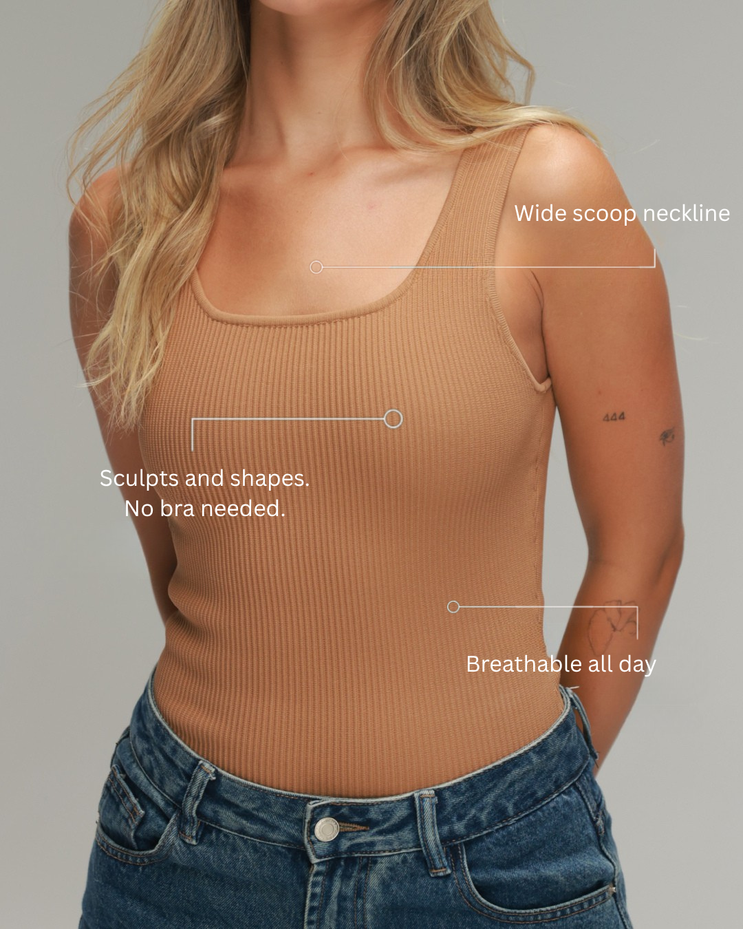 Tank Top in Mocha, photo 3