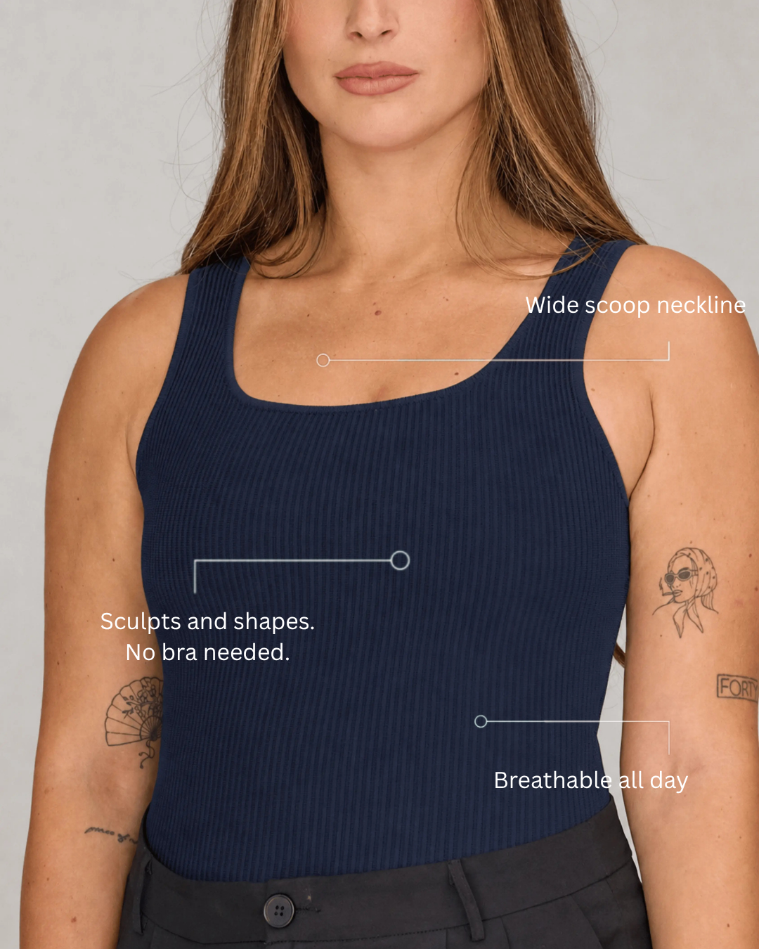 Tank Top in Royal Blue, photo 3
