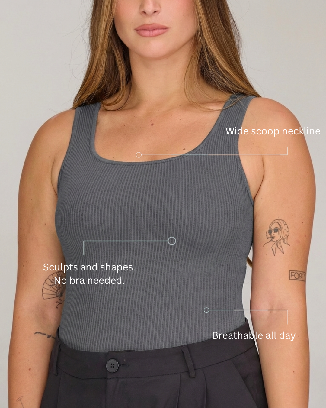 Tank Top in Earl Grey, photo 3