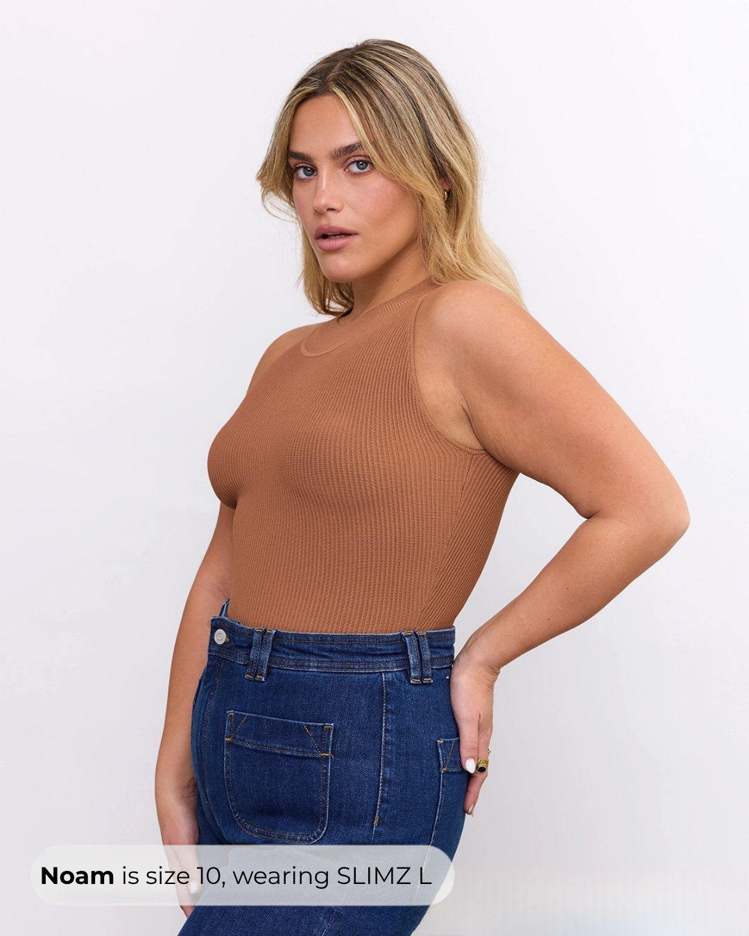 High Neck Top in Mocha, photo 13