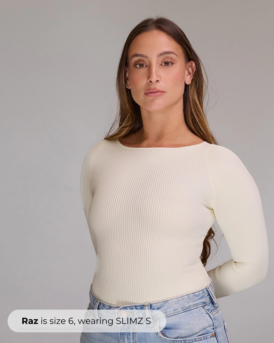 Long Sleeve Top in Pearl, photo 10