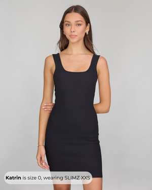 Tank Dress — Black, image 4