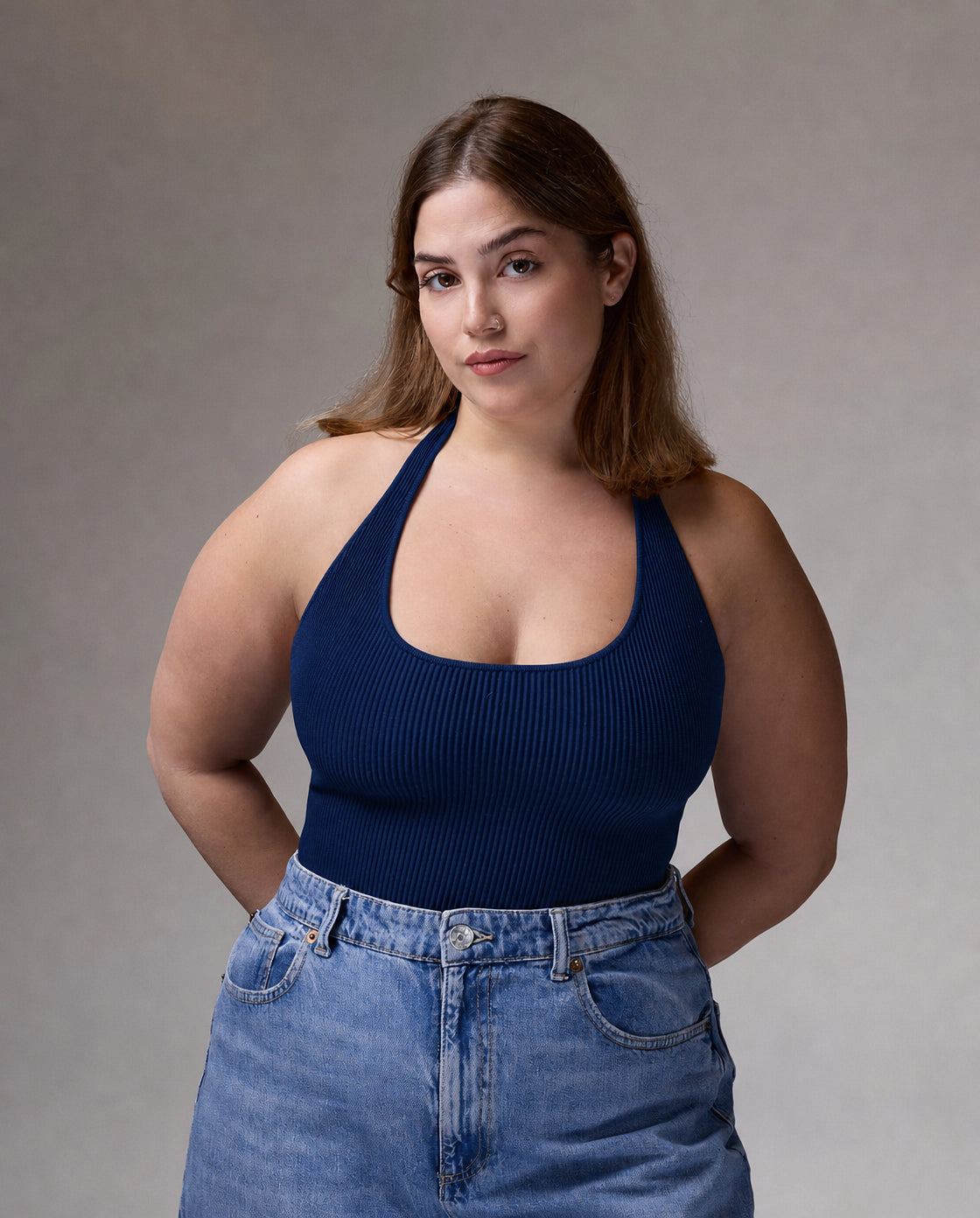 Halter Top in Royal Blue, photo 10