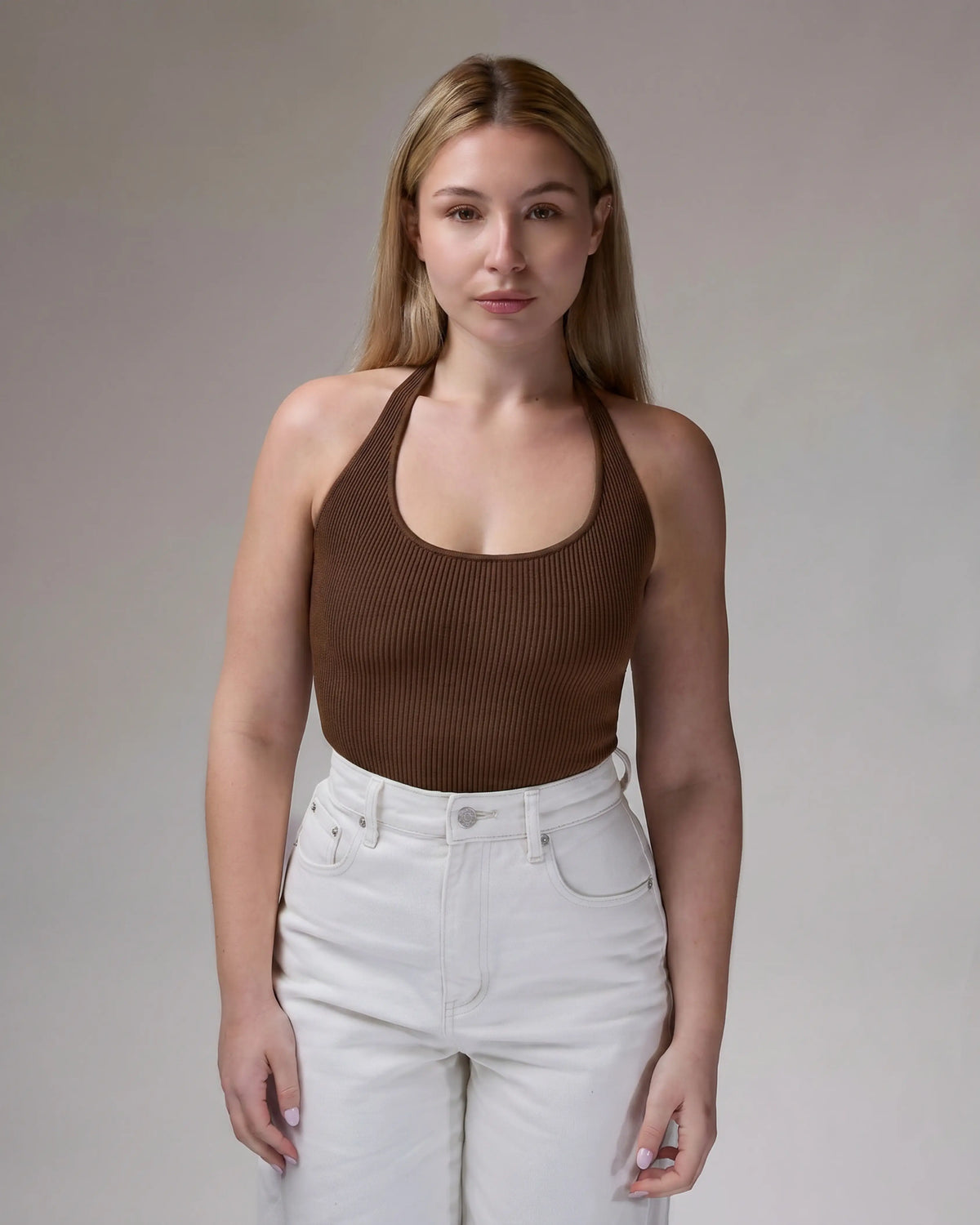 Halter Top in Espresso