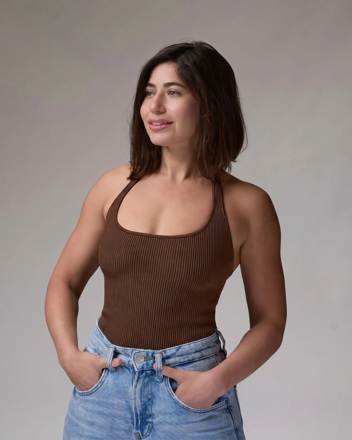 Halter Top in Espresso, photo 6