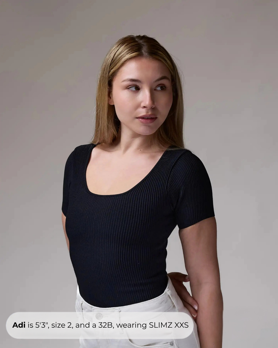 Short Sleeve Top in Black, photo 4
