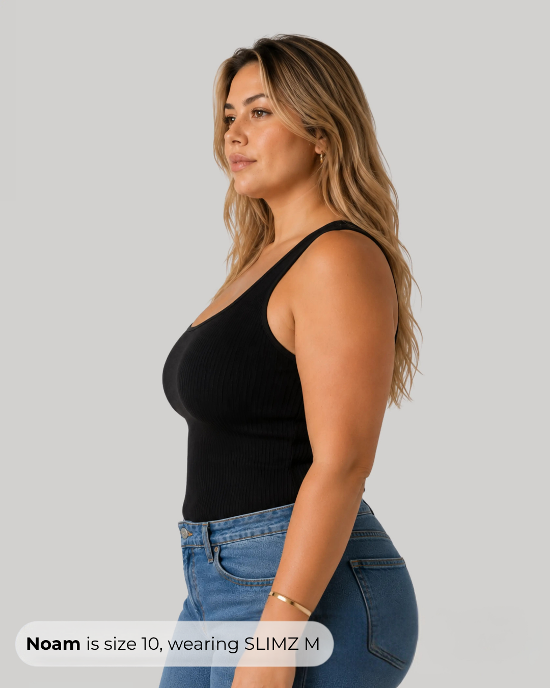 One Shoulder Top in Black, photo 8