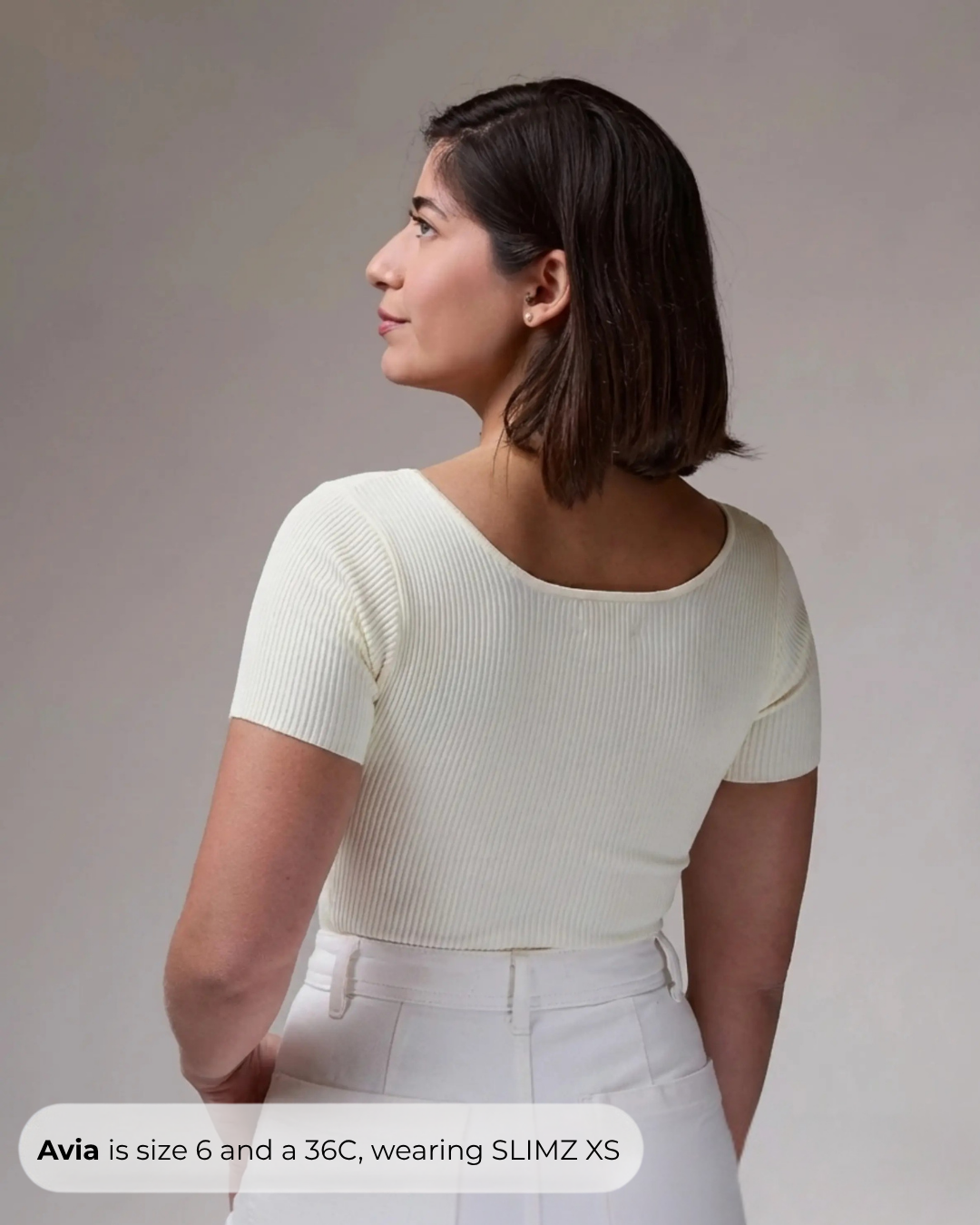 Short Sleeve Top in Pearl, photo 6