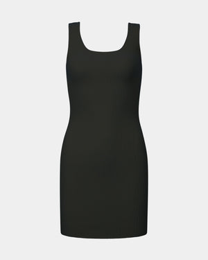 Tank Dress — Black, image 2