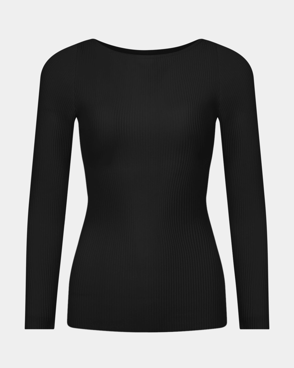 Long Sleeve Top in Black, photo 2