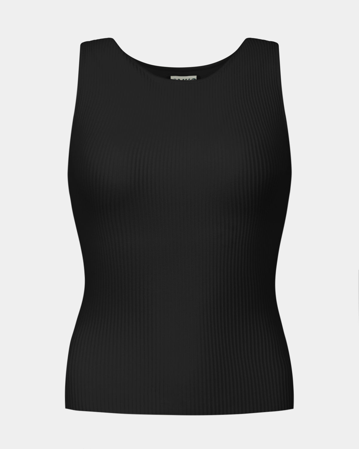 Racer Top in Black, photo 2