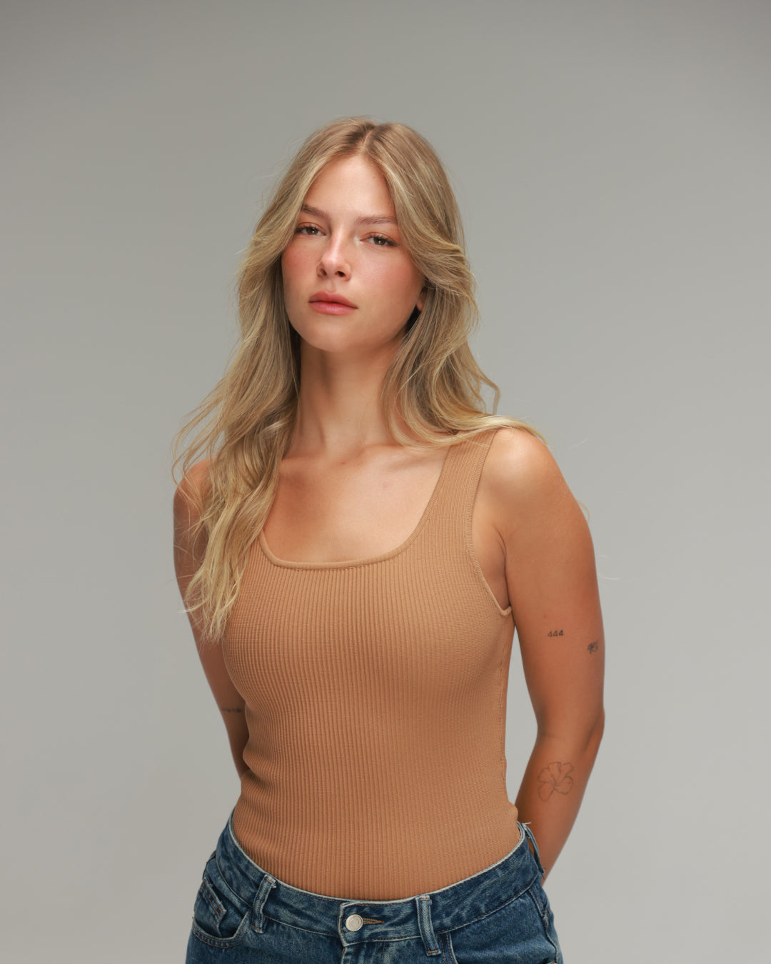 Tank Top in Mocha