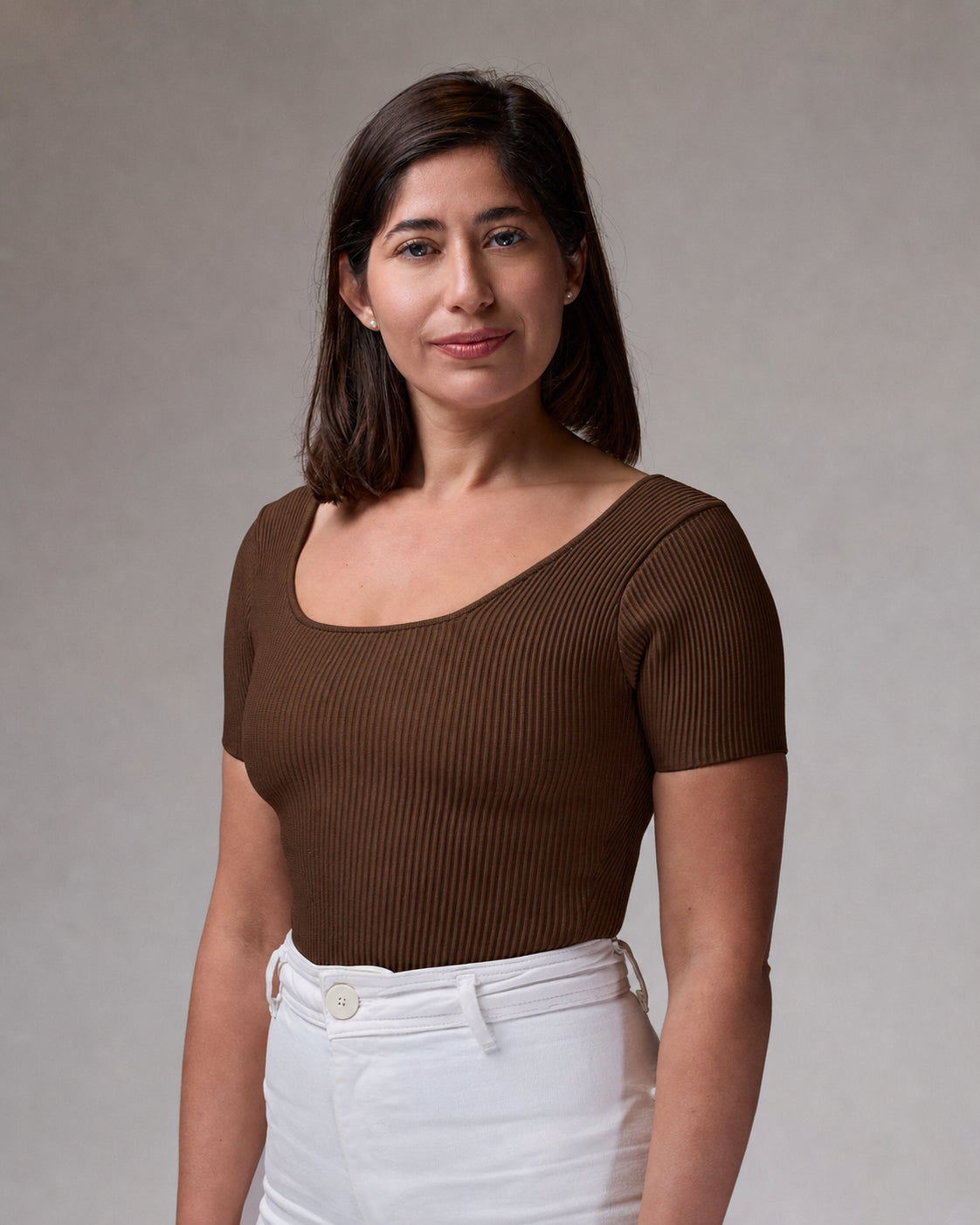 Short Sleeve Top in Espresso, photo 6