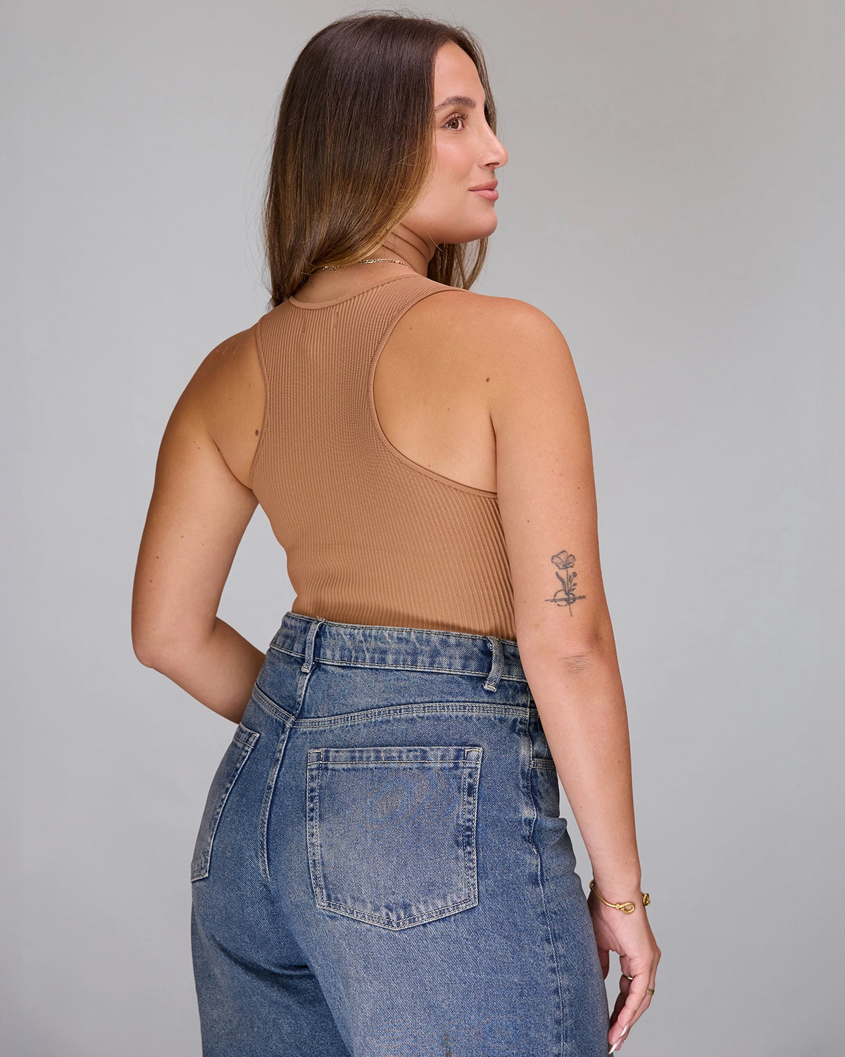 Racer Top in Mocha, photo 15