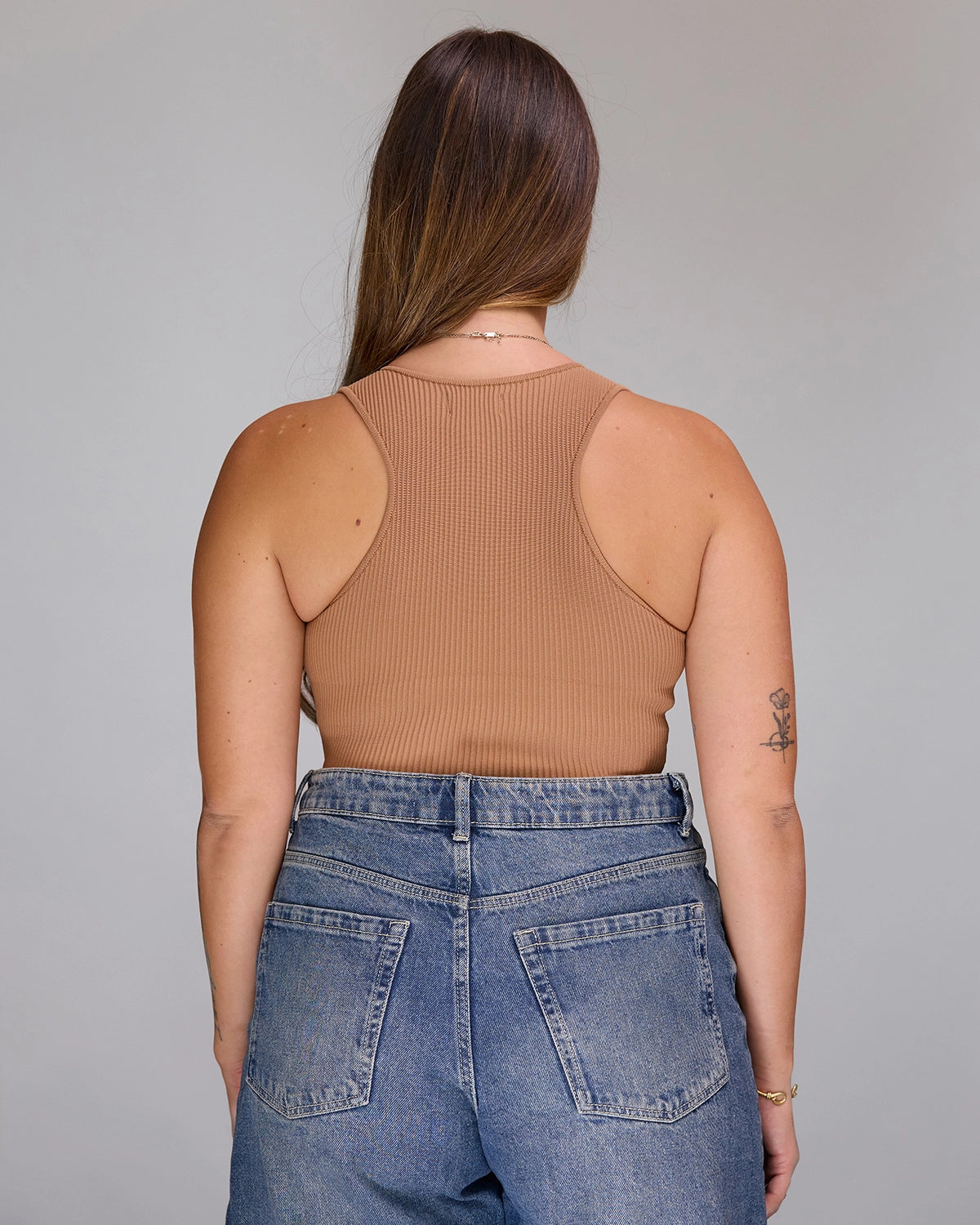 Racer Top in Mocha, photo 17