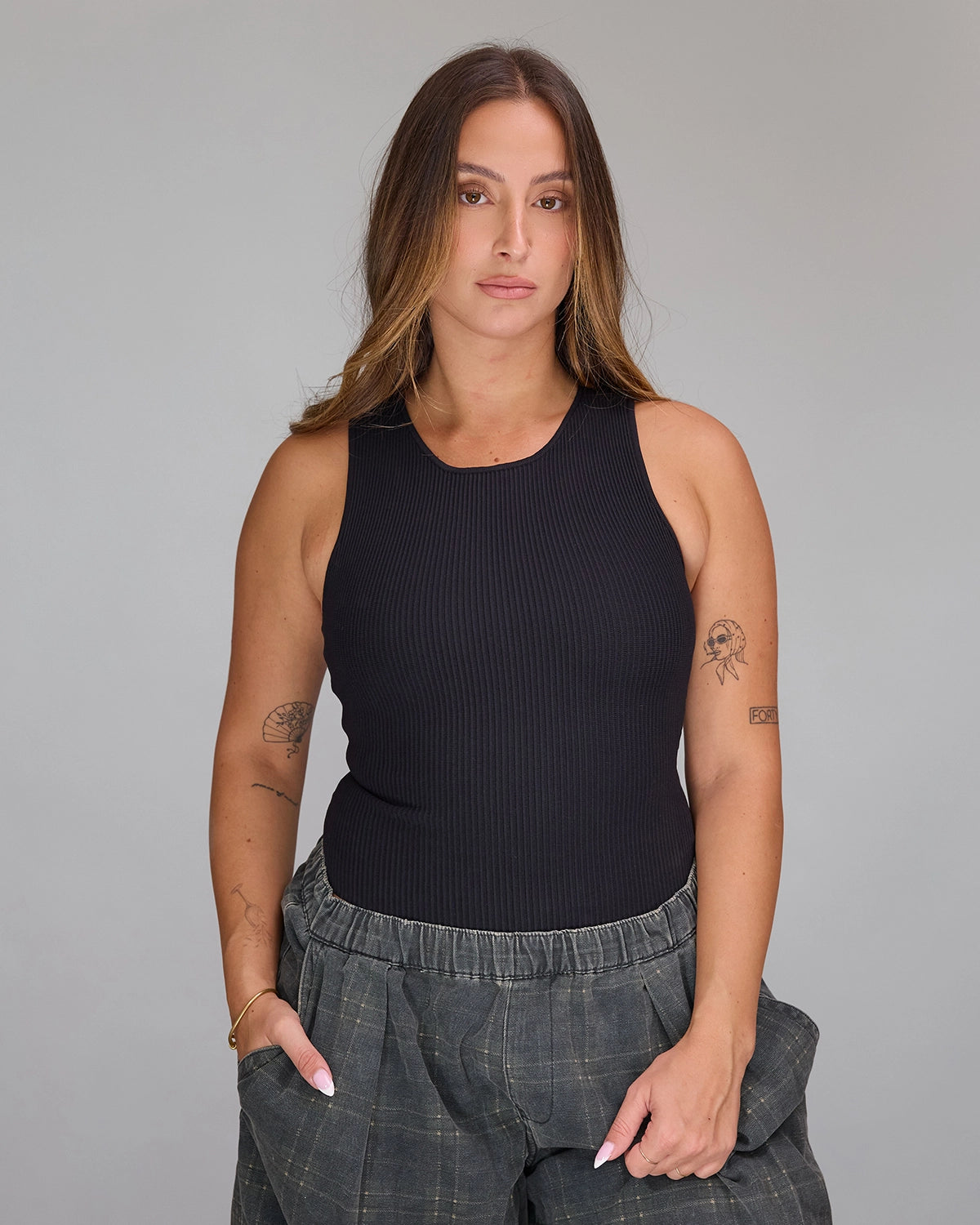 Racer Top in Black, photo 12