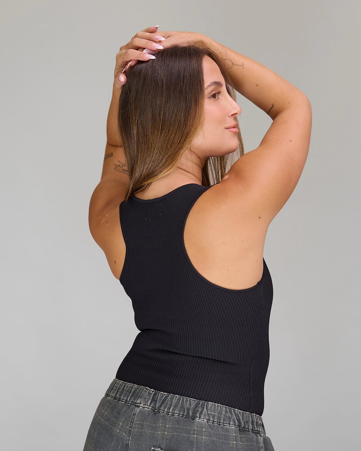 Racer Top in Black, photo 14