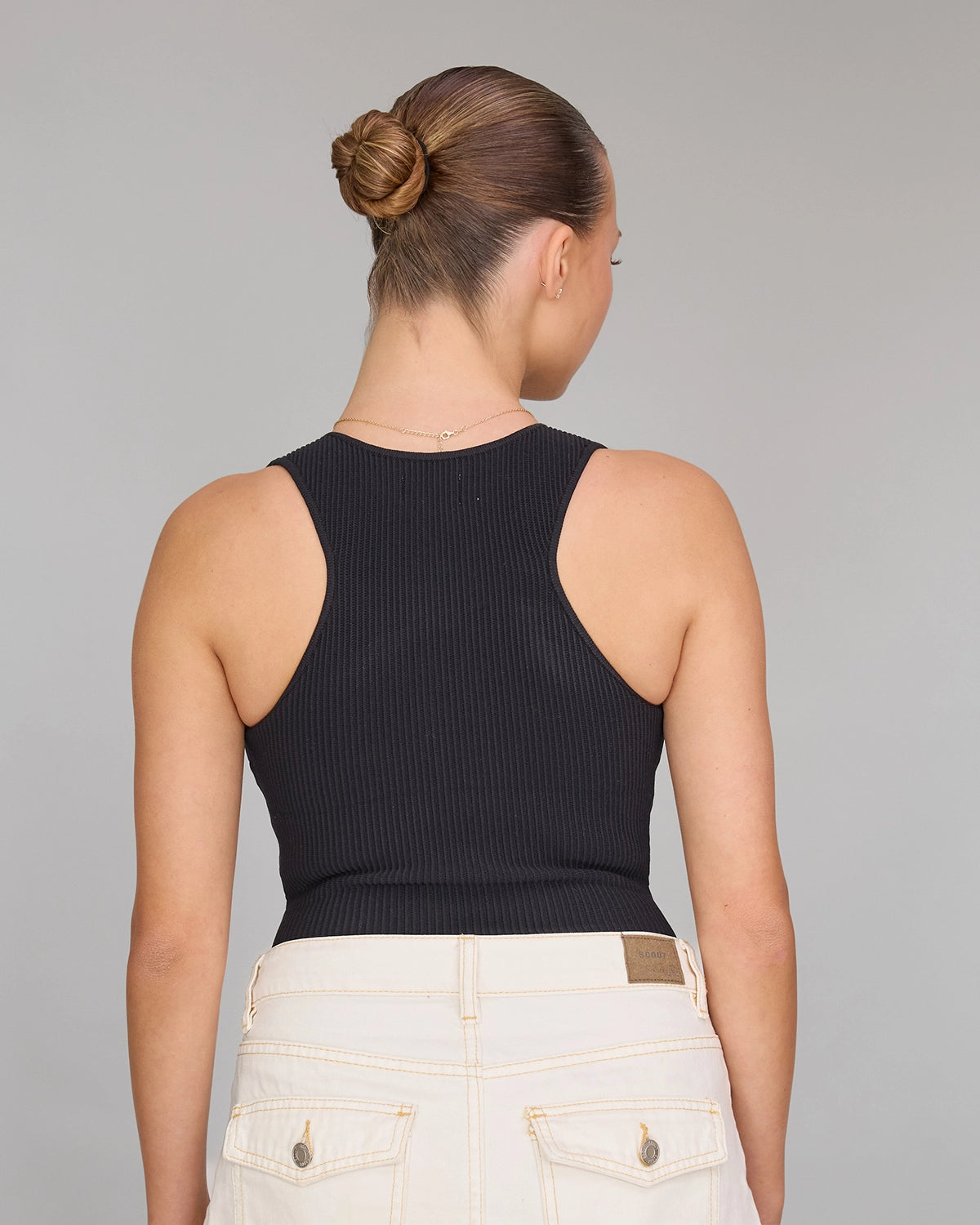 Racer Top in Black, photo 11