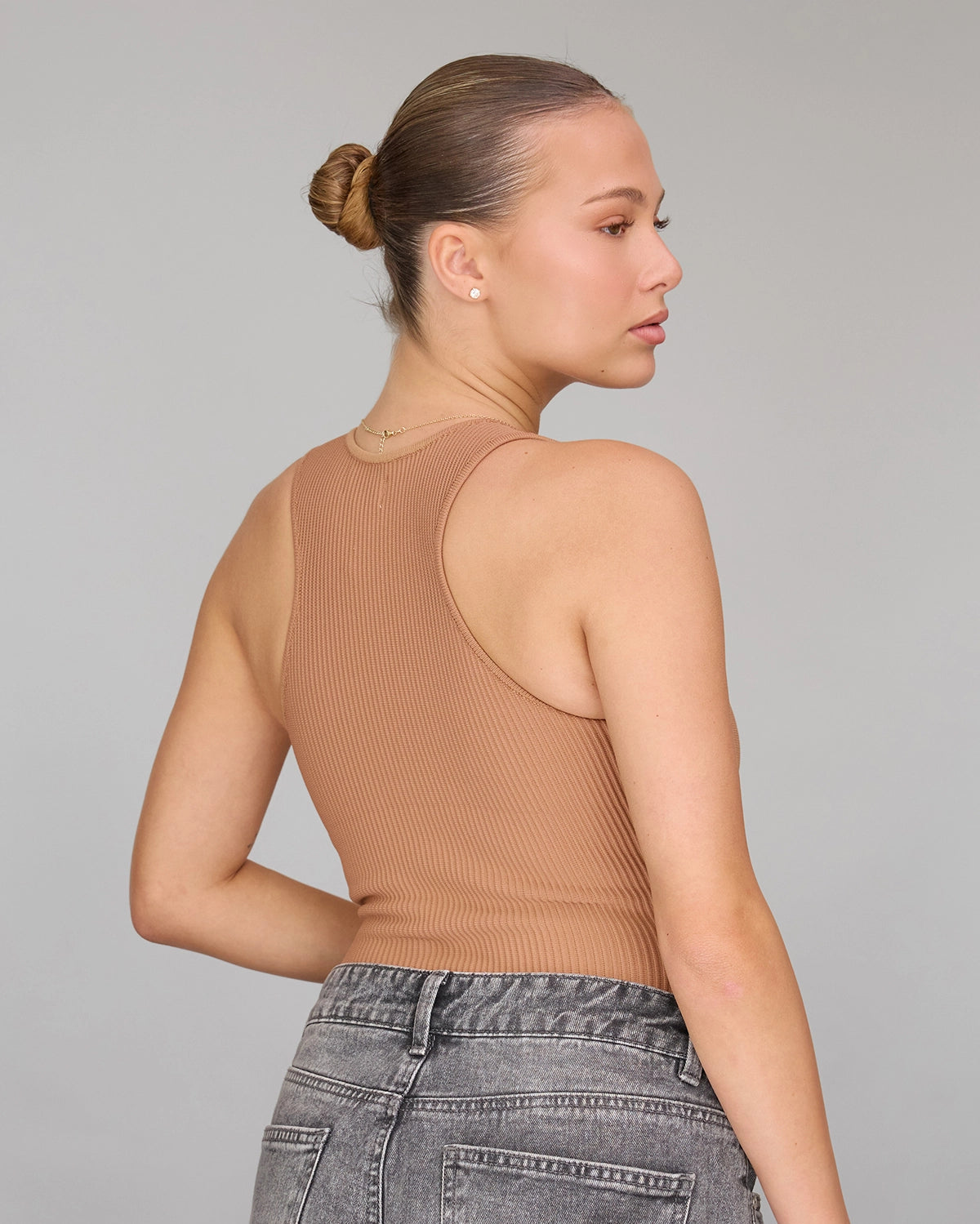 Racer Top in Mocha, photo 9