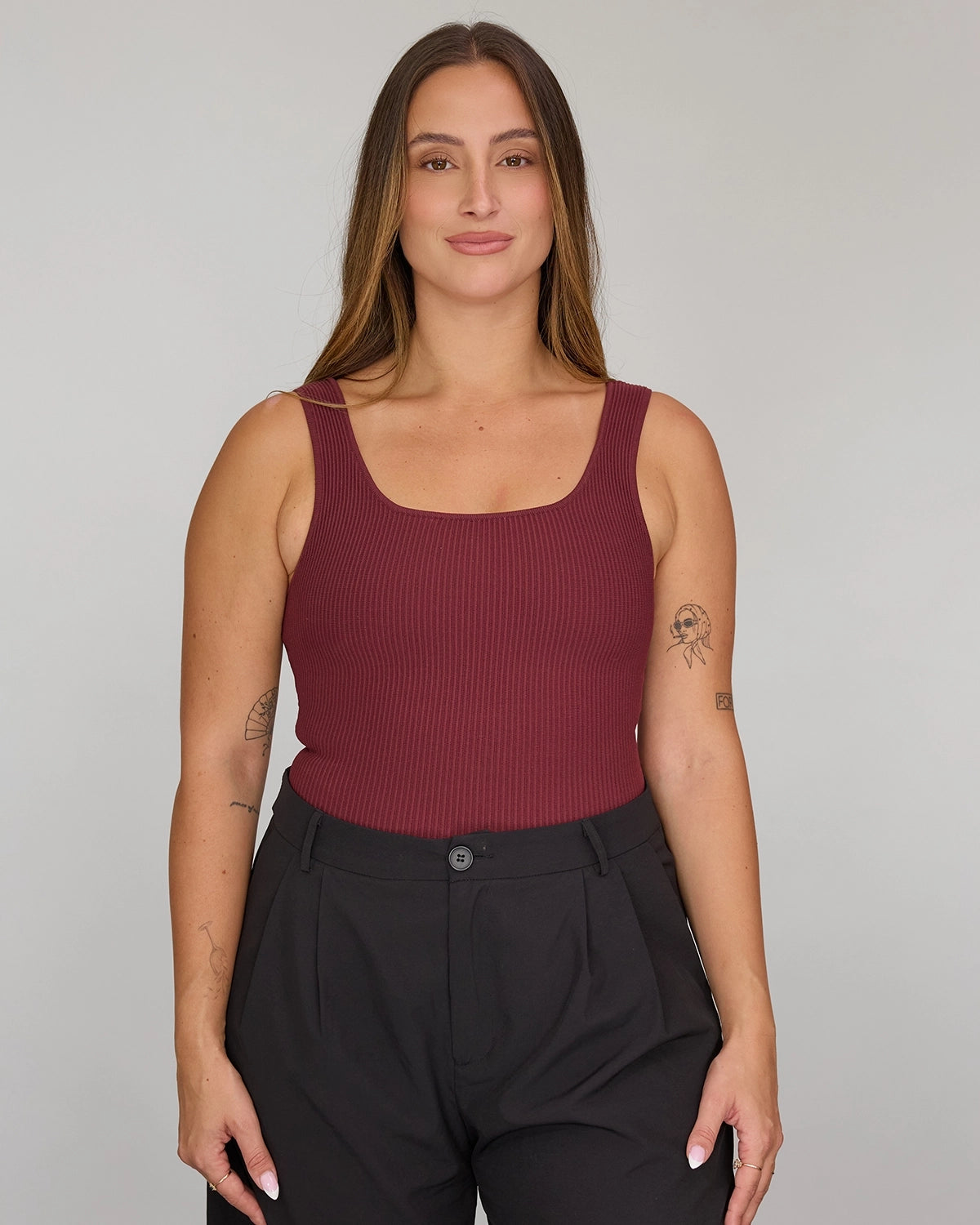 Tank Top in Burgundy, photo 8