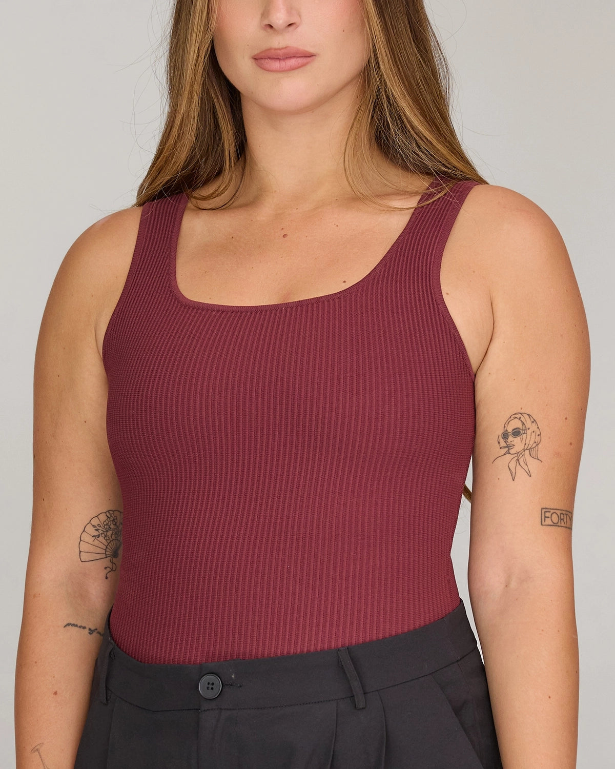 Tank Top in Burgundy, photo 10