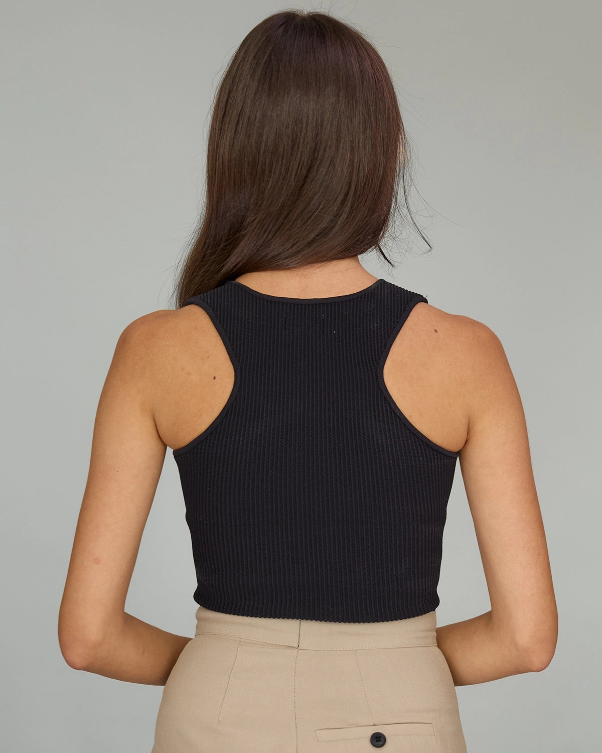 Racer Top in Black, photo 6