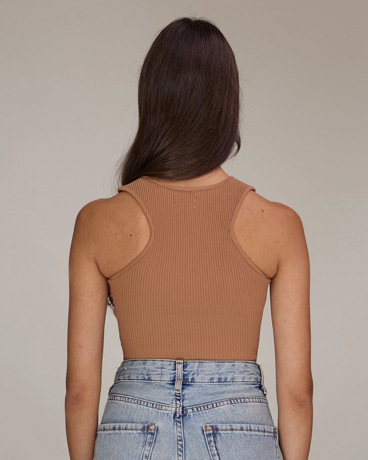 Racer Top in Mocha, photo 6