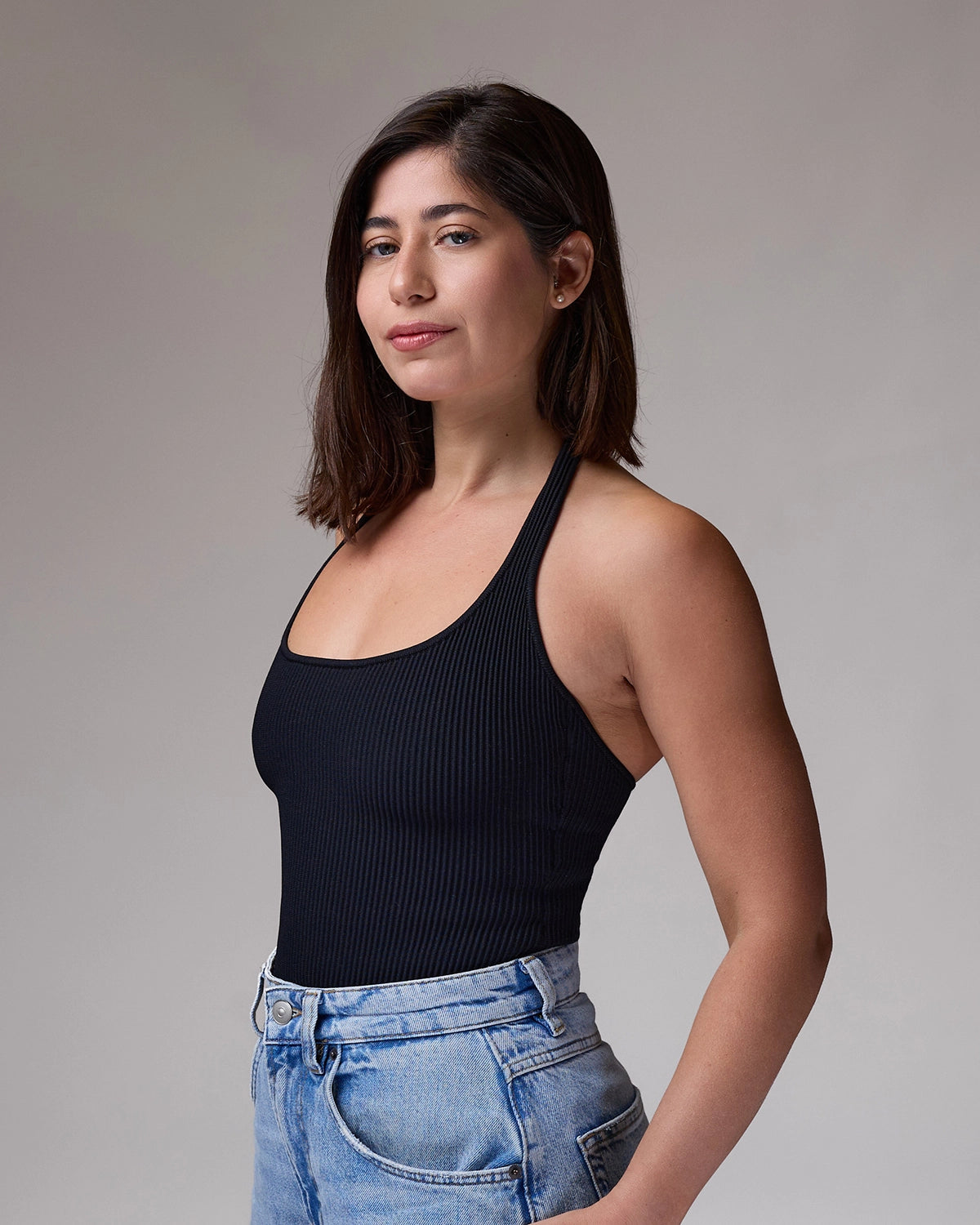 Halter Top in Black, photo 6