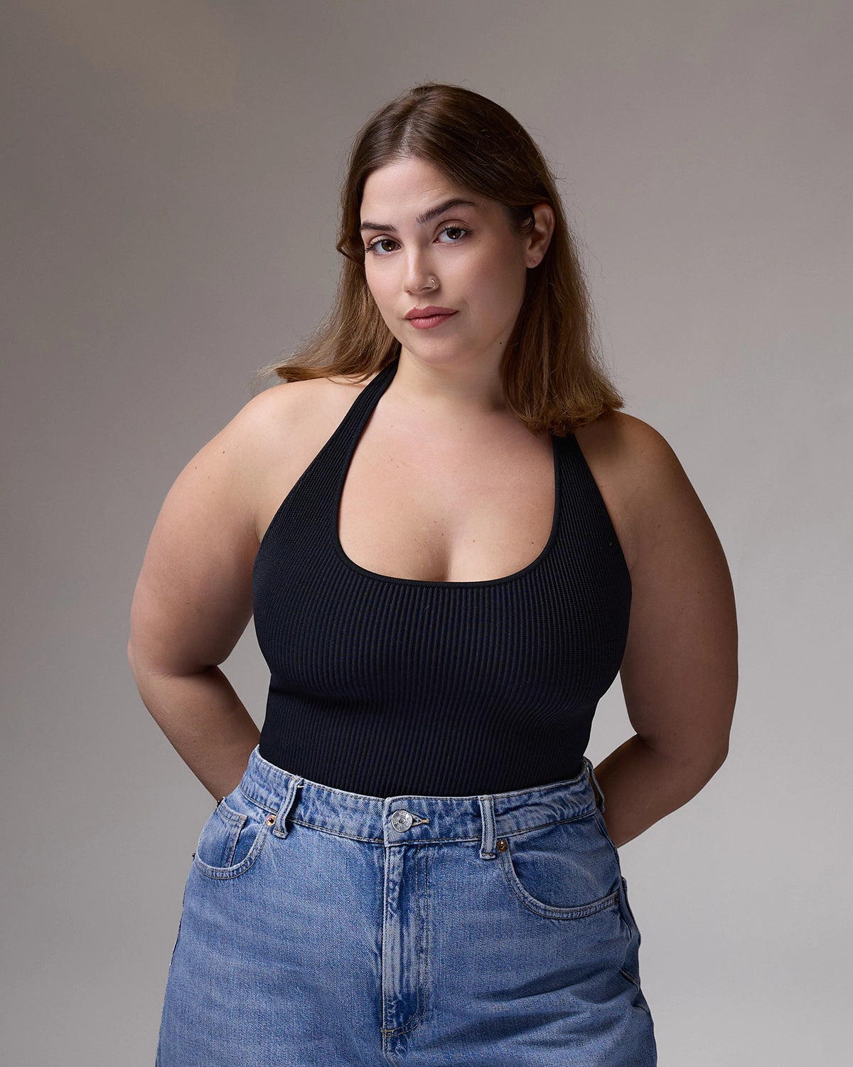 Halter Top in Black, photo 9