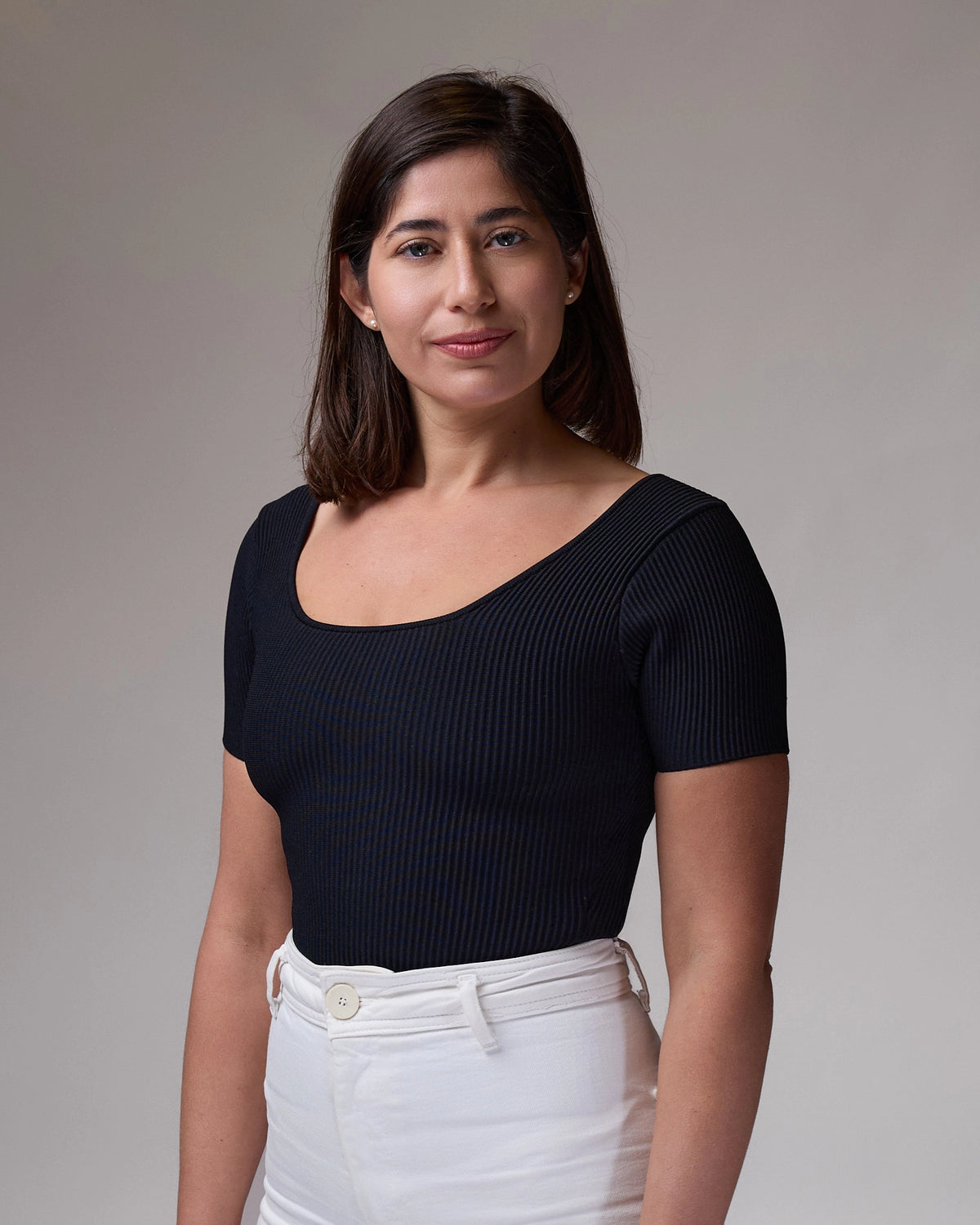 Short Sleeve Top in Black, photo 6