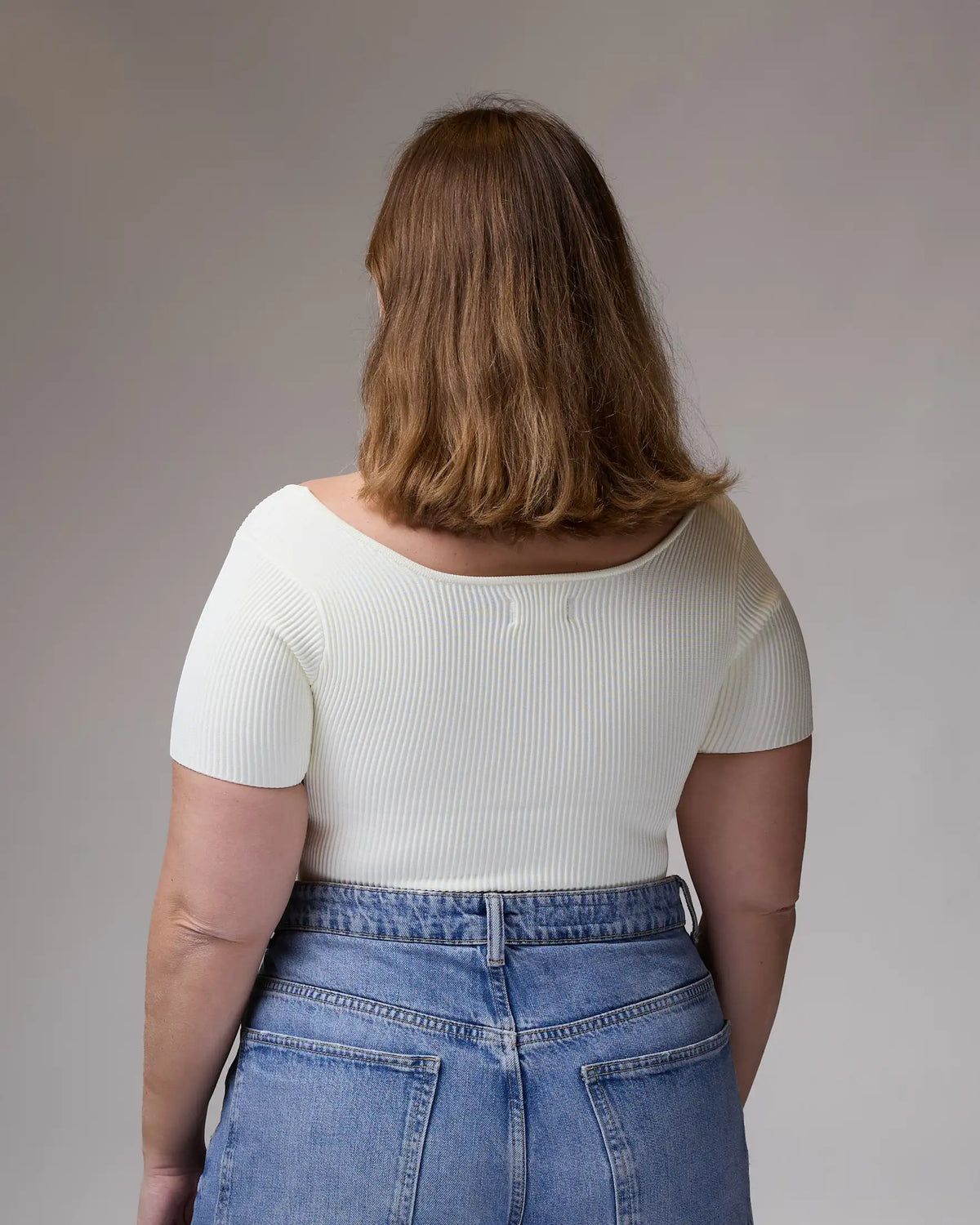 Short Sleeve Top in Pearl, photo 10