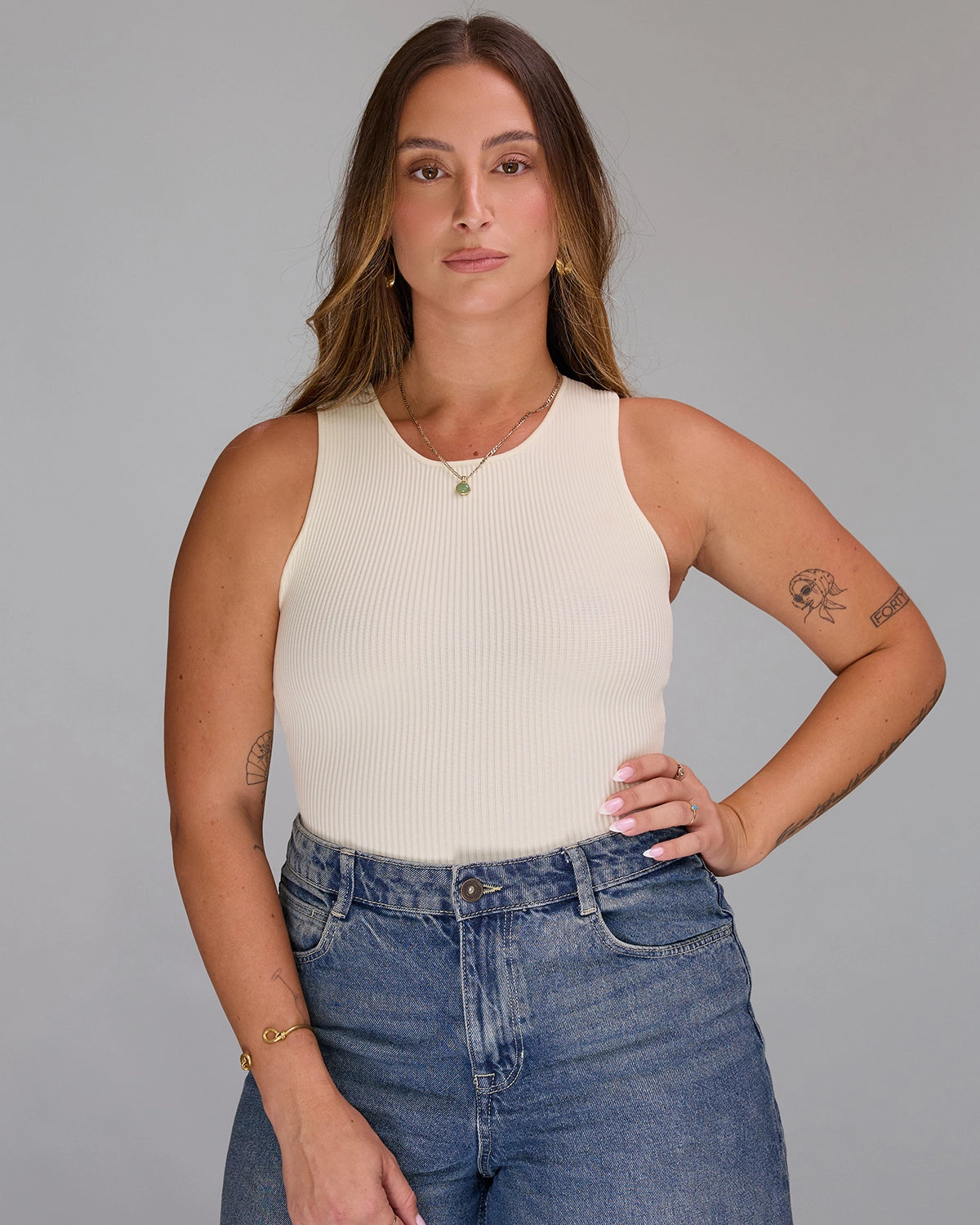 Racer Top in Pearl, photo 12