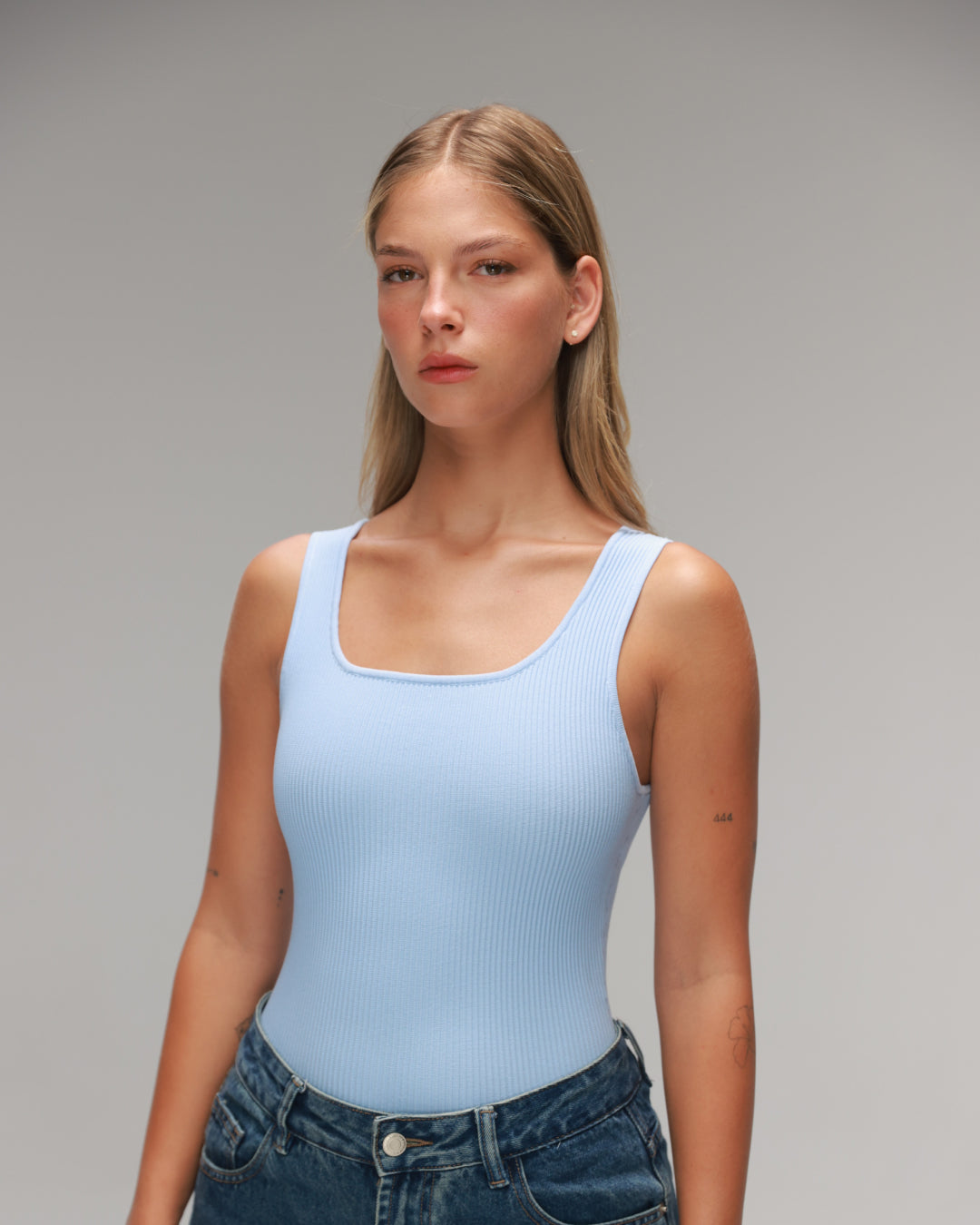 Tank Top in Santorini Sky