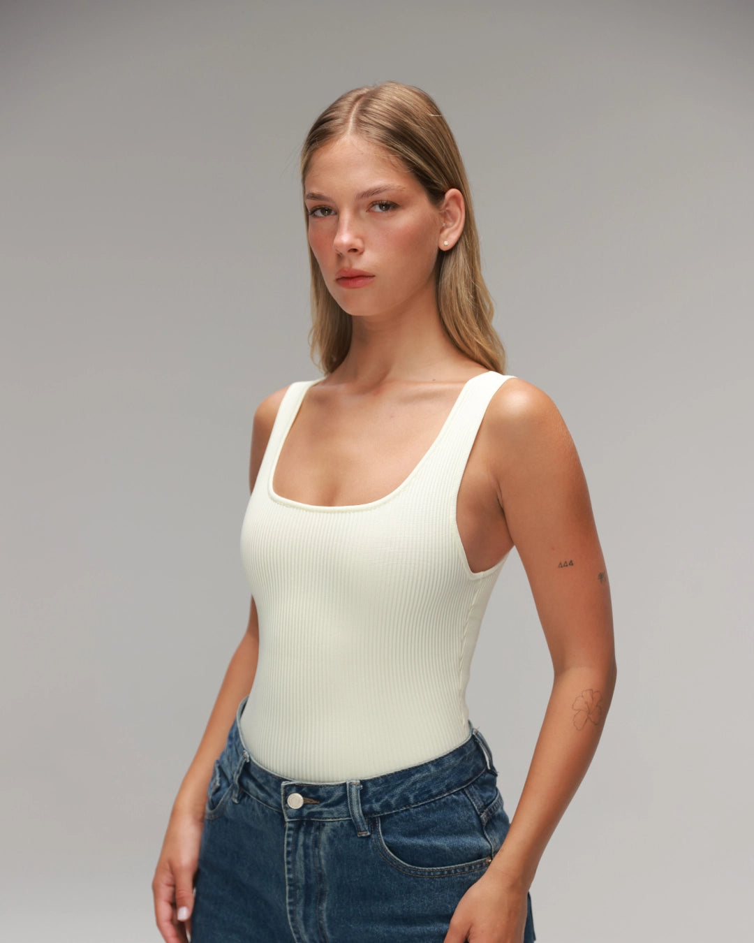 Tank Top in Pearl